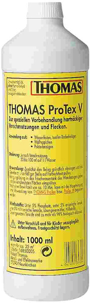  Thomas ProTex V Reinigungskonzentrat zur Teppich- und Polsterreinigung 1 Liter 